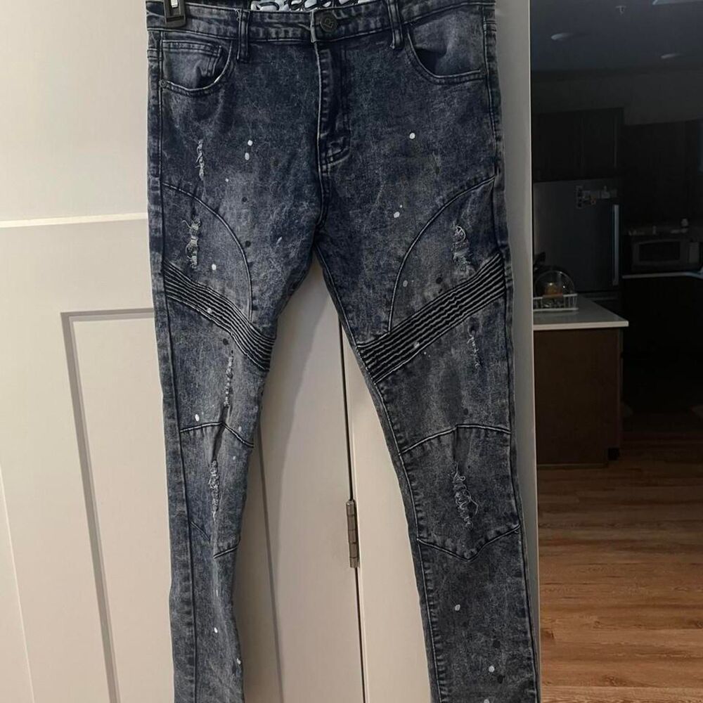 Rsq Men's Blue and Navy Jeans